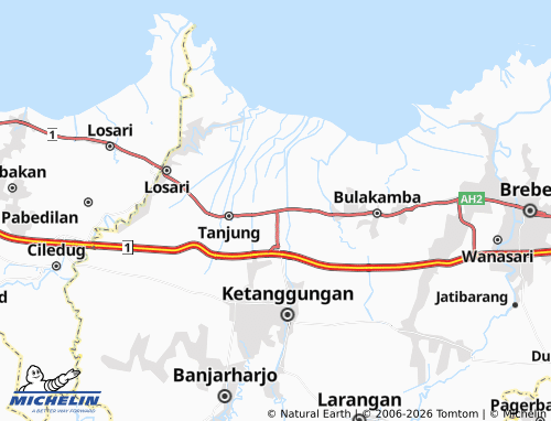 Carte MICHELIN Pejagan - ViaMichelin