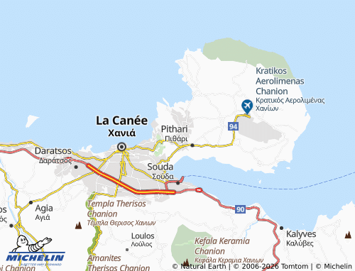 Mapa MICHELIN Kanteris - ViaMichelin