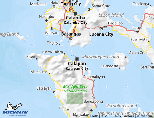MICHELIN Mimaropa map - ViaMichelin