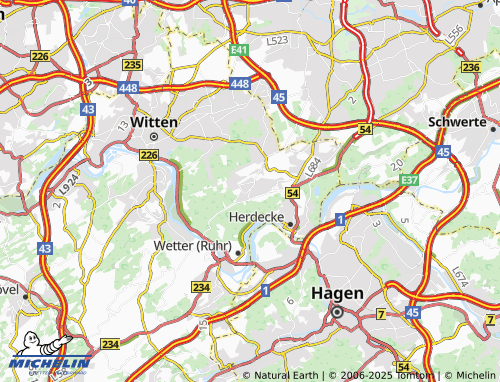 MICHELIN Westende map - ViaMichelin