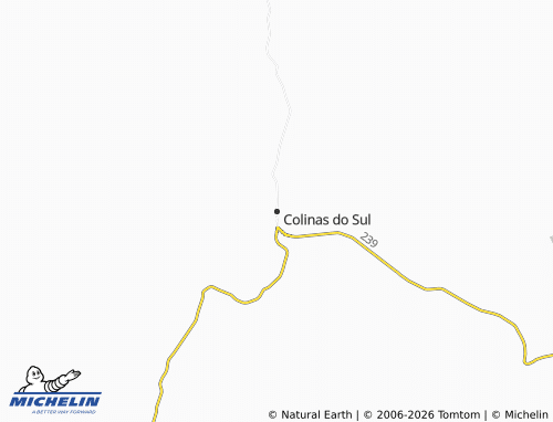 Mapa MICHELIN Colinas do Sul - ViaMichelin