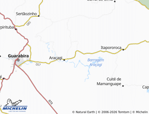 Mapa MICHELIN Tainha - ViaMichelin