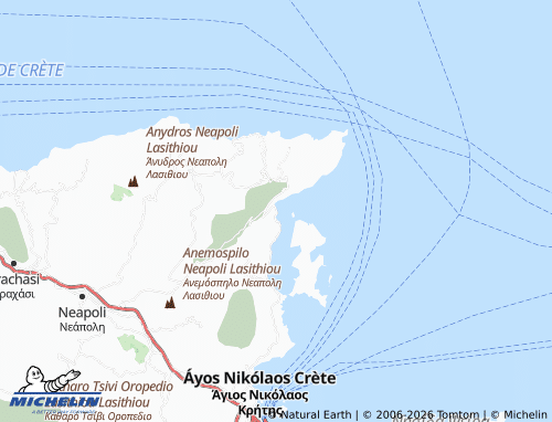 MICHELIN Plaka map - ViaMichelin
