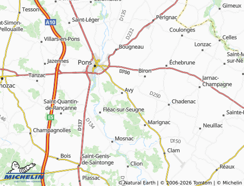 Mappa MICHELIN Avy - ViaMichelin