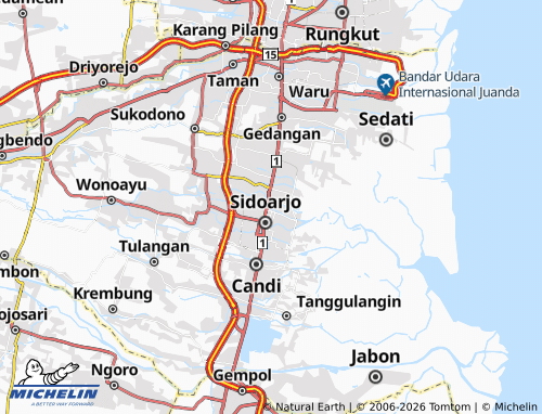 MICHELIN Pucang map - ViaMichelin