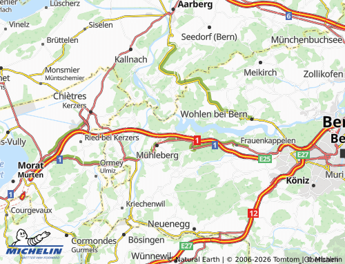 MICHELIN Buttenried map - ViaMichelin