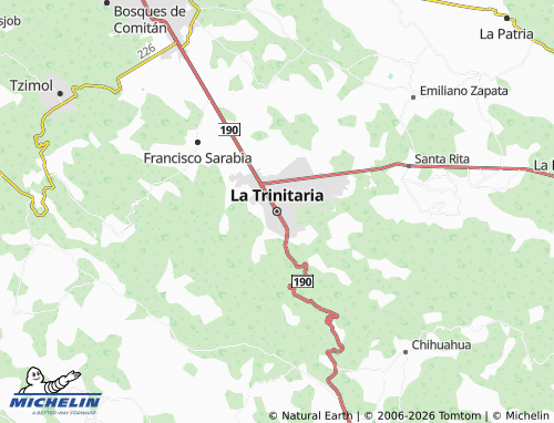 Kaart MICHELIN La Trinitaria - ViaMichelin