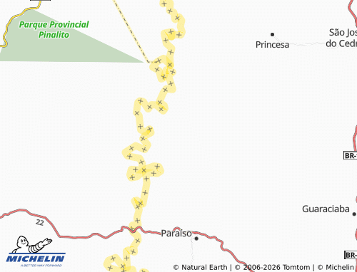 Mappa MICHELIN Ouro Verde - ViaMichelin