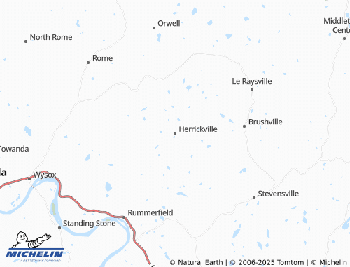 MICHELIN Herrickville map - ViaMichelin