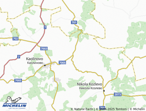 MICHELIN Todor Ikonomovo map - ViaMichelin