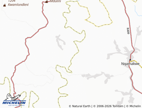 MICHELIN-Landkarte Marawuleni - ViaMichelin