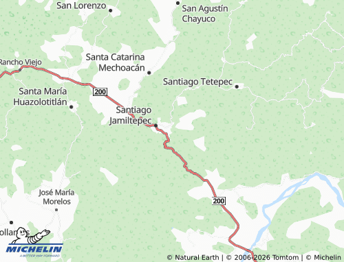 MICHELIN Segunda map - ViaMichelin