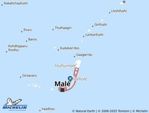 MICHELIN Gaagan'du map - ViaMichelin