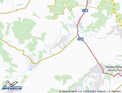 MICHELIN Tarasivka map - ViaMichelin
