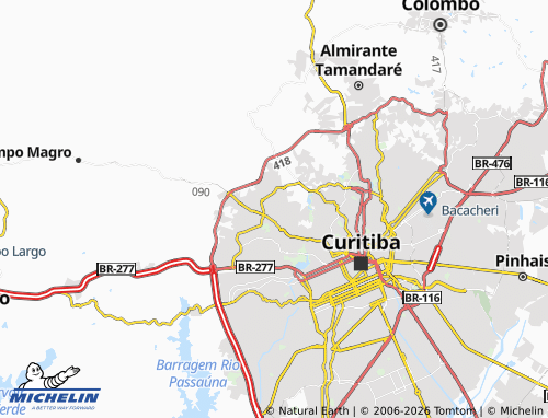 Mapa MICHELIN Santa Felicidade - ViaMichelin