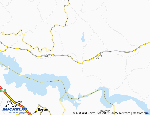 MICHELIN Sıdıklı Küçükoba map - ViaMichelin