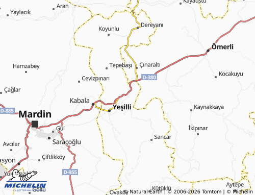 MICHELIN Şirinevler map - ViaMichelin