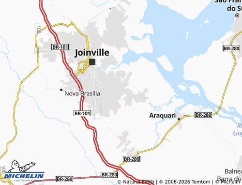 Mapa MICHELIN João Costa - ViaMichelin