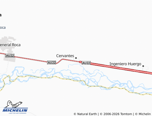 Mappa MICHELIN Cervantes - ViaMichelin