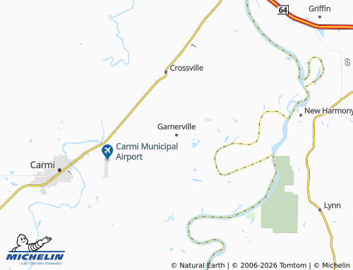 Kaart MICHELIN Garnerville - ViaMichelin