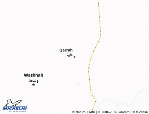 MICHELIN-Landkarte Qarrah - ViaMichelin