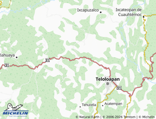 MICHELIN El Pochote map - ViaMichelin