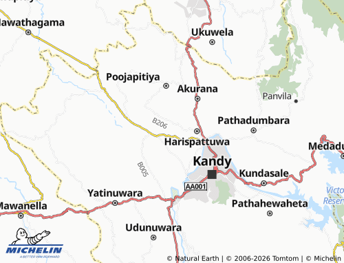 Mappa MICHELIN Batuambe - ViaMichelin