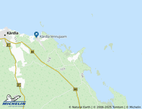 MICHELIN Suuresadama map - ViaMichelin