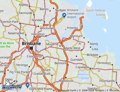 MICHELIN Murarrie map - ViaMichelin