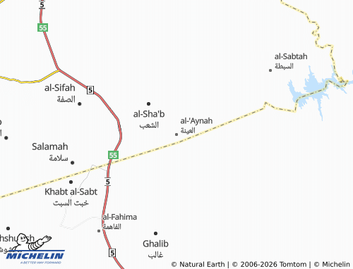 Carte MICHELIN al-'Aynah - ViaMichelin