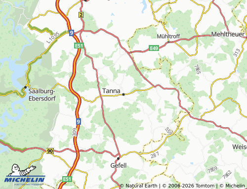 Mapa MICHELIN Tanna - ViaMichelin