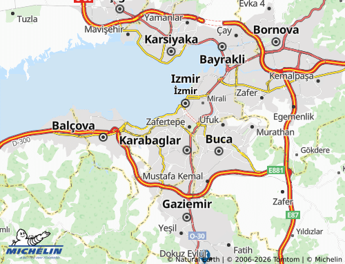 MICHELIN Reis map - ViaMichelin