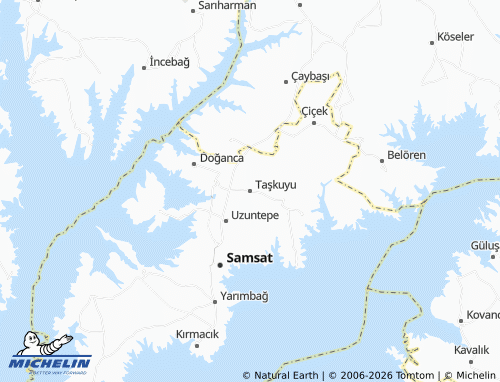 MICHELIN Taşkuyu map - ViaMichelin