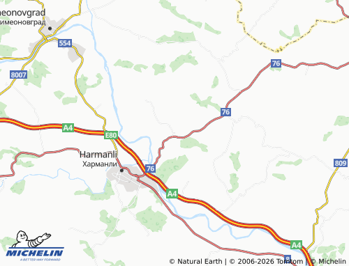 Mapa MICHELIN Balgarin - ViaMichelin