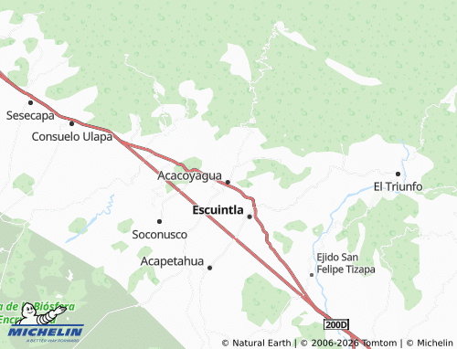 MICHELIN Morelos III map - ViaMichelin