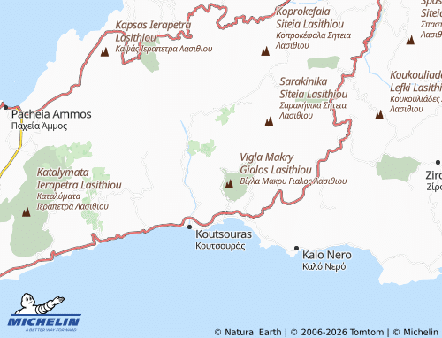 Mappa MICHELIN Agios Stefanos - ViaMichelin
