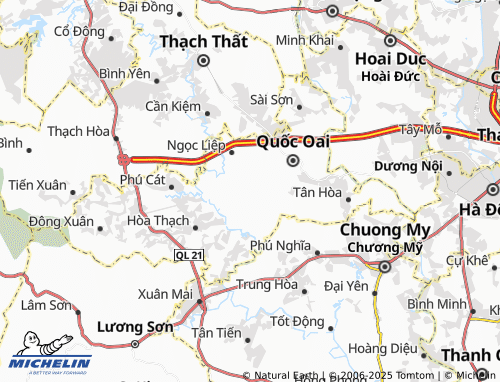 MICHELIN-Landkarte Nghĩa Hương - ViaMichelin