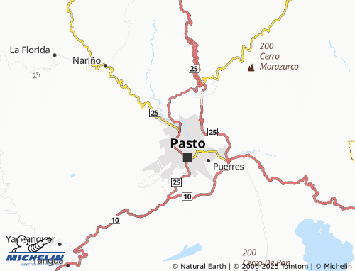 MICHELIN Colpatria map - ViaMichelin