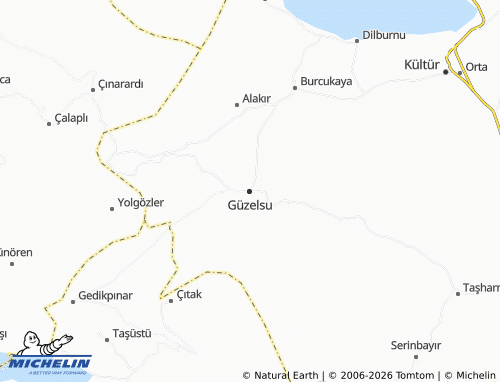 Mappa MICHELIN Güzelsu - ViaMichelin
