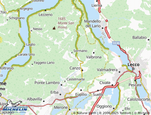 Mapa MICHELIN Gemù - ViaMichelin
