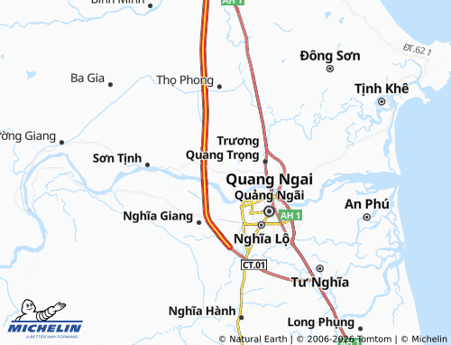Mapa MICHELIN Sơn Tịnh - ViaMichelin