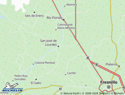 Mappa MICHELIN Villanueva - ViaMichelin