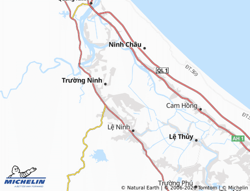 Mapa MICHELIN Vạn Ninh - ViaMichelin