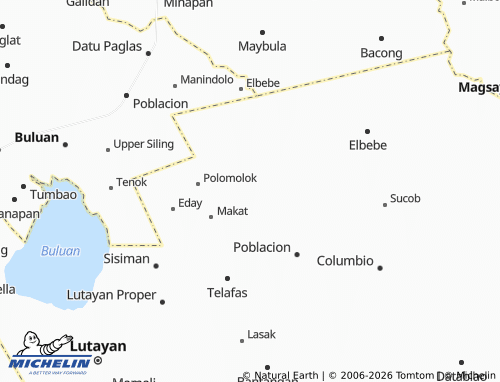 MICHELIN Maligaya map - ViaMichelin