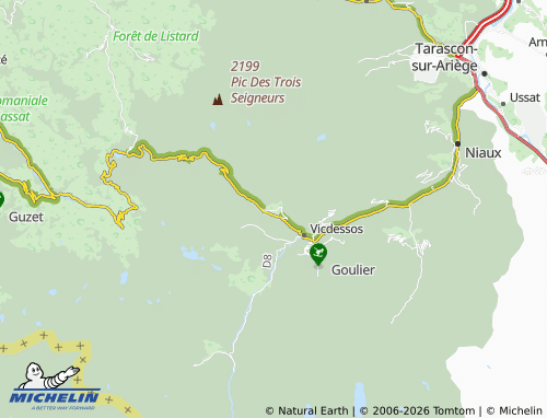Mapa MICHELIN Suc-et-Sentenac - ViaMichelin