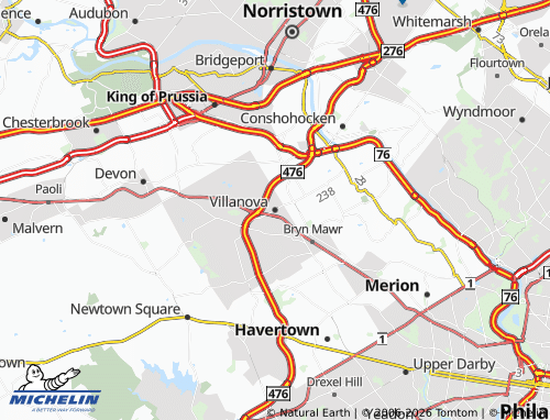 Mappa MICHELIN Villanova - ViaMichelin