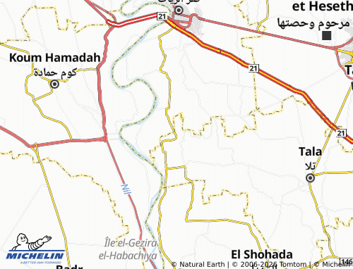 Mapa MICHELIN Munsha'at al-Salam - ViaMichelin