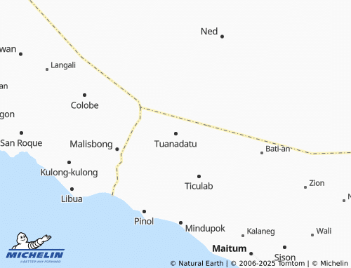 MICHELIN-Landkarte Tuanadatu - ViaMichelin