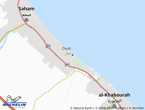 Mappa MICHELIN Diyal - ViaMichelin