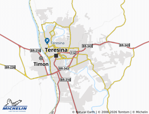 Mapa MICHELIN Livramento - ViaMichelin